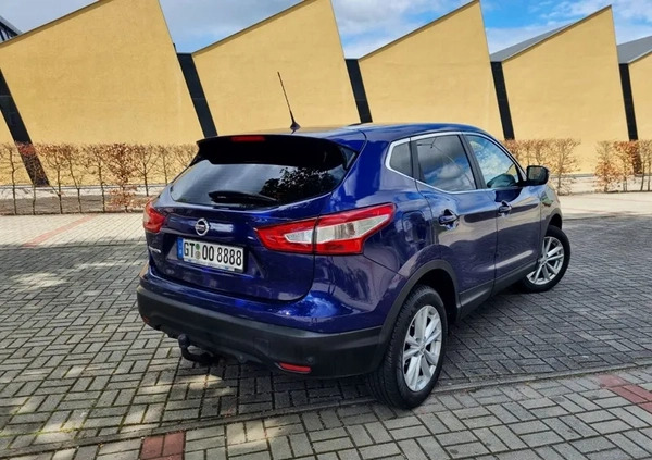 Nissan Qashqai cena 45999 przebieg: 107000, rok produkcji 2014 z Żary małe 191